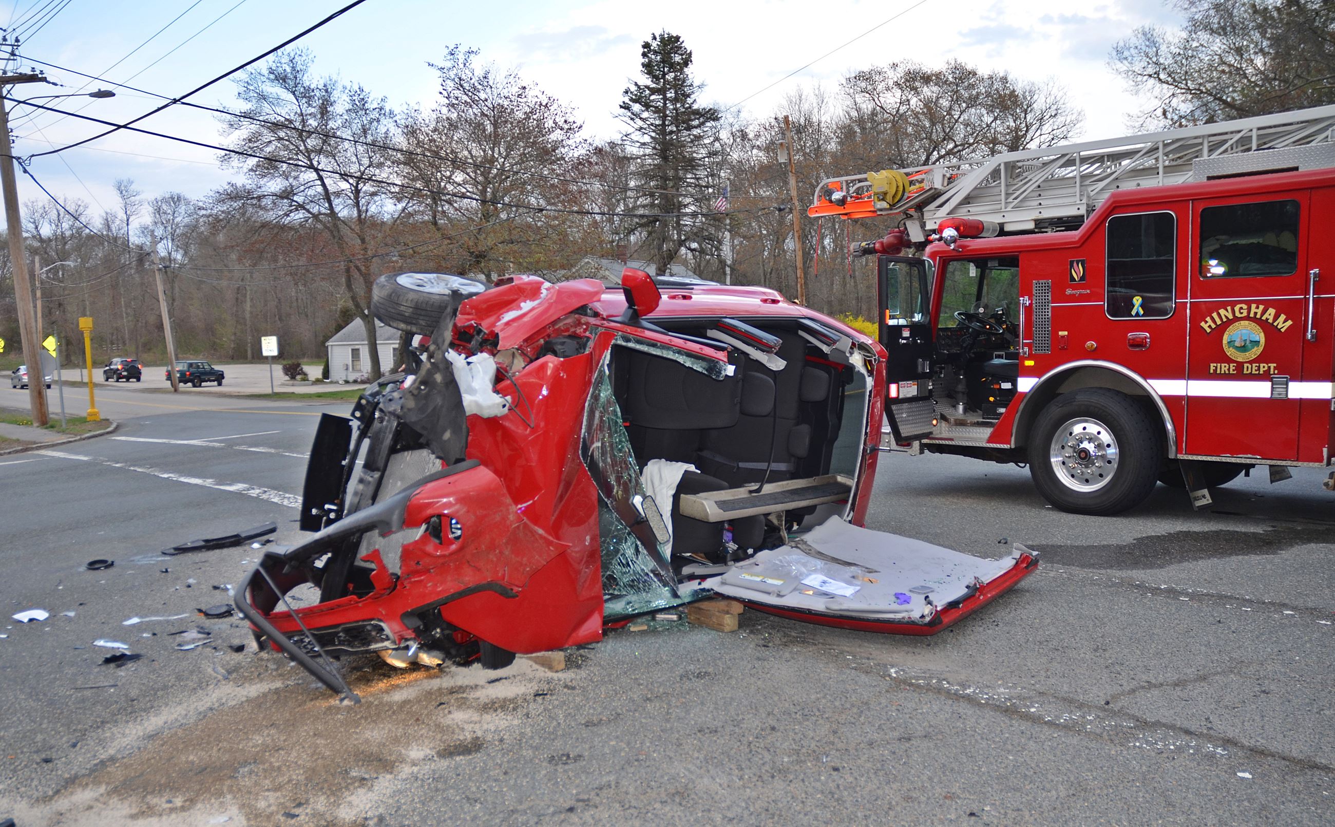 Saved By The Belt Award Crash Photo May 215