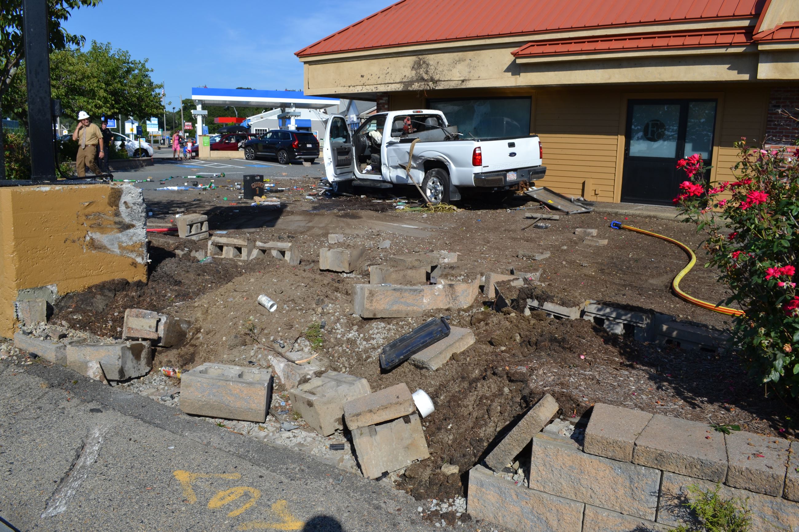 Truck Crash Into Building 8/21/19